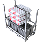 Storage and transport pallet
